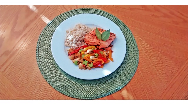 DASH diet - balanced plate